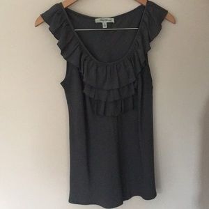 Beth Bowley Silk Ruffle Blouse